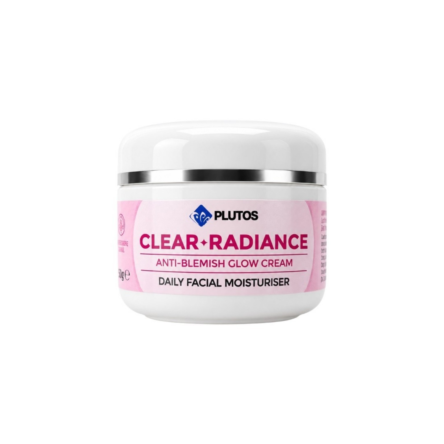 Plutos Clear Radiance Anti-Blemish Glow Cream – 50g